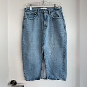 Abercrombie & Fitch Light Blue High-Rise Denim NWOT